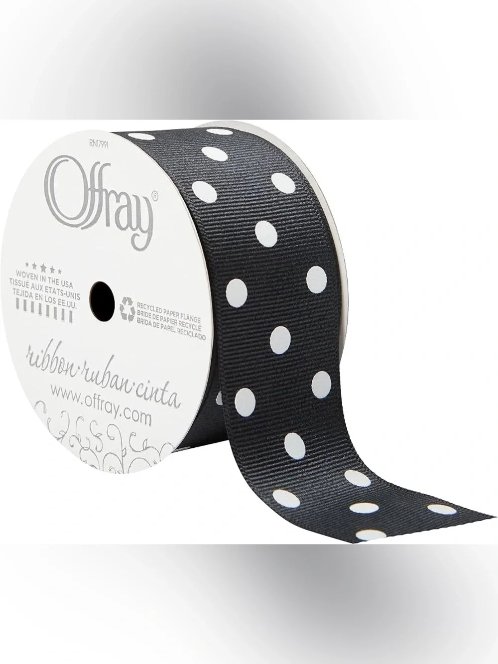 Offary 1.5” Wide Craft and Decorative Ribbon